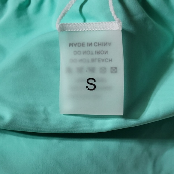 Sunday Brunch Women's NWT Green Floral Tassel 2 Piece Bikini Set Size Small - Picture 4 of 9